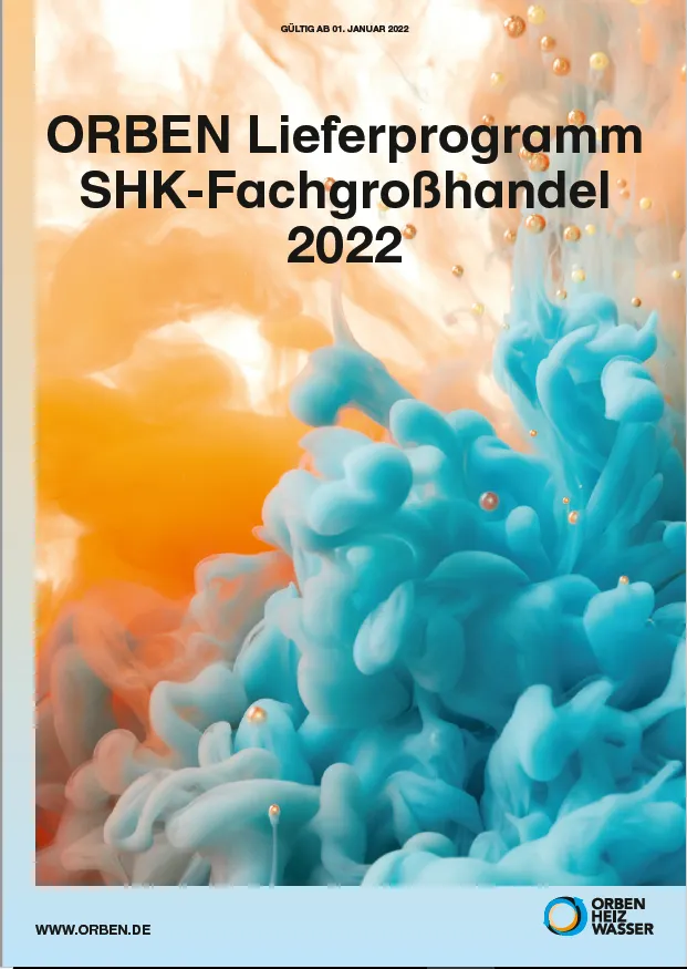 Orben Wasseraufbereitung I Lieferprogramm SHK-Fachgroßhandel 2022 Katalog
