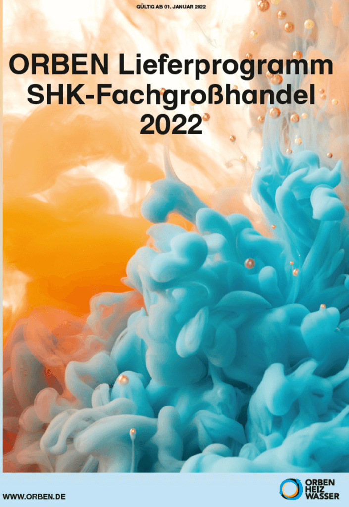 Orben Wasseraufbereitung I Lieferprogramm SHK-Fachgroßhandel 2022 Katalog